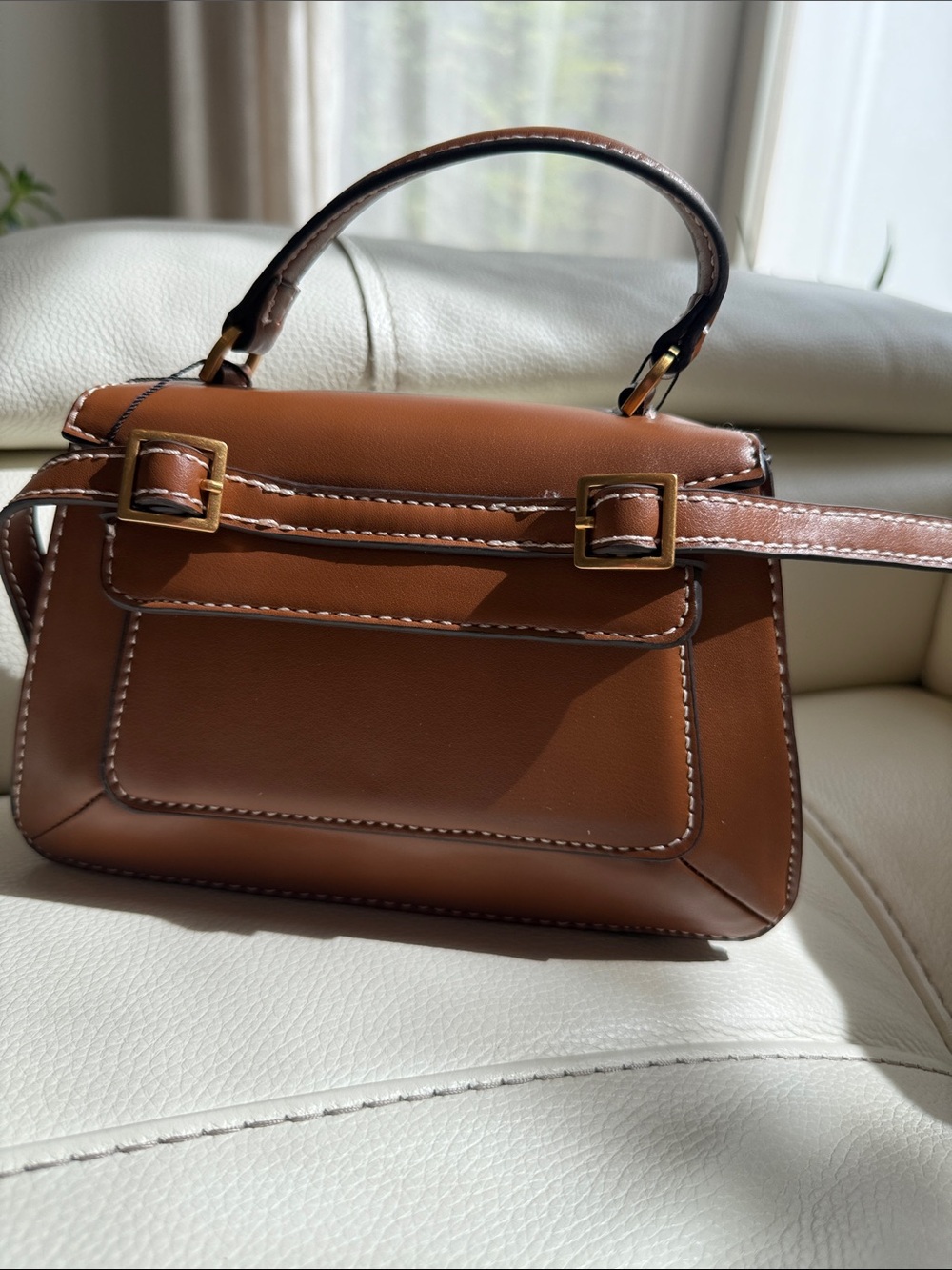Zara Buckle City Bag - Picture 10 of 13